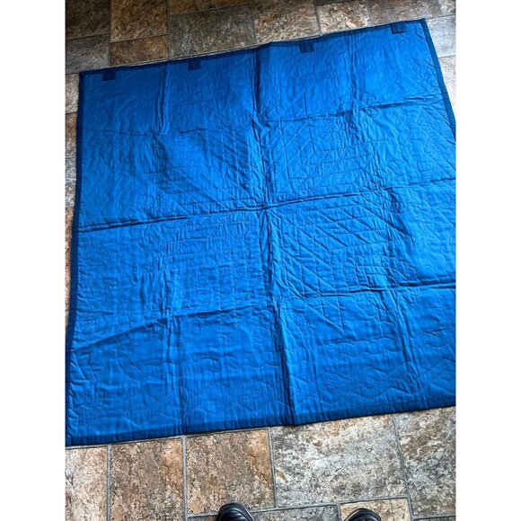 Vtg Handmade Hand Embroidered Star Of Bethlehem Tapestry Quilt Wall Hanging 41" - Picture 9 of 10